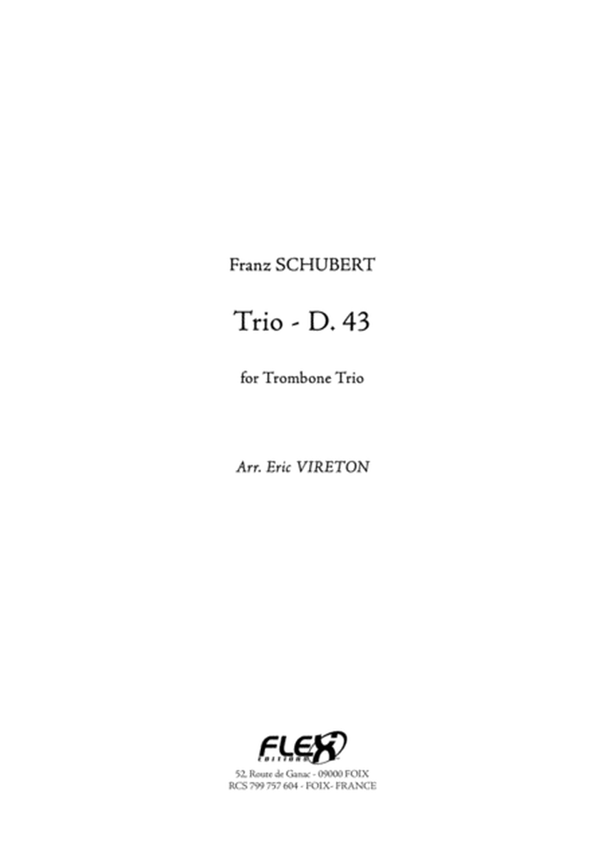 Trio, D. 43 image number null