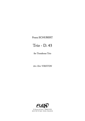 Trio, D. 43