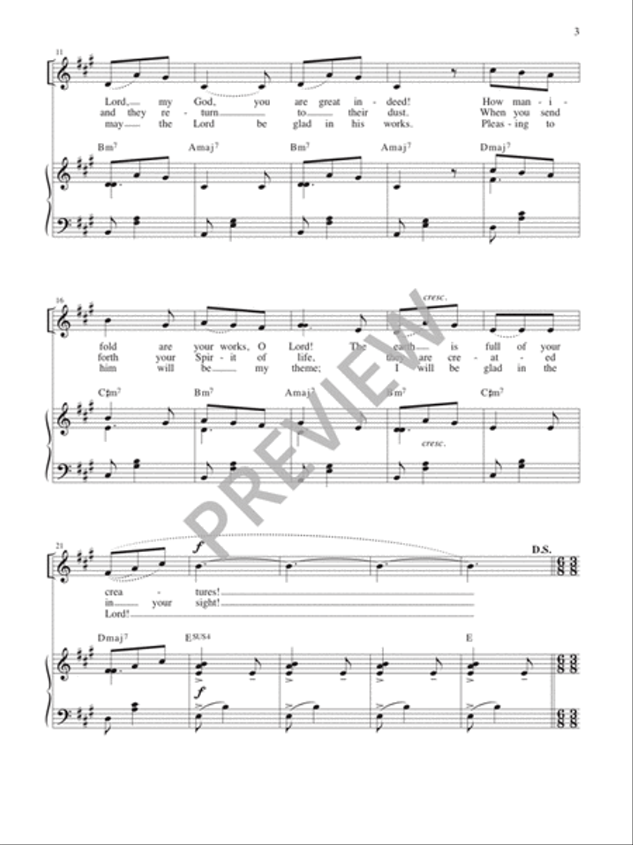 Lord, Send Out Your Spirit Choir scores gallery preview page 4