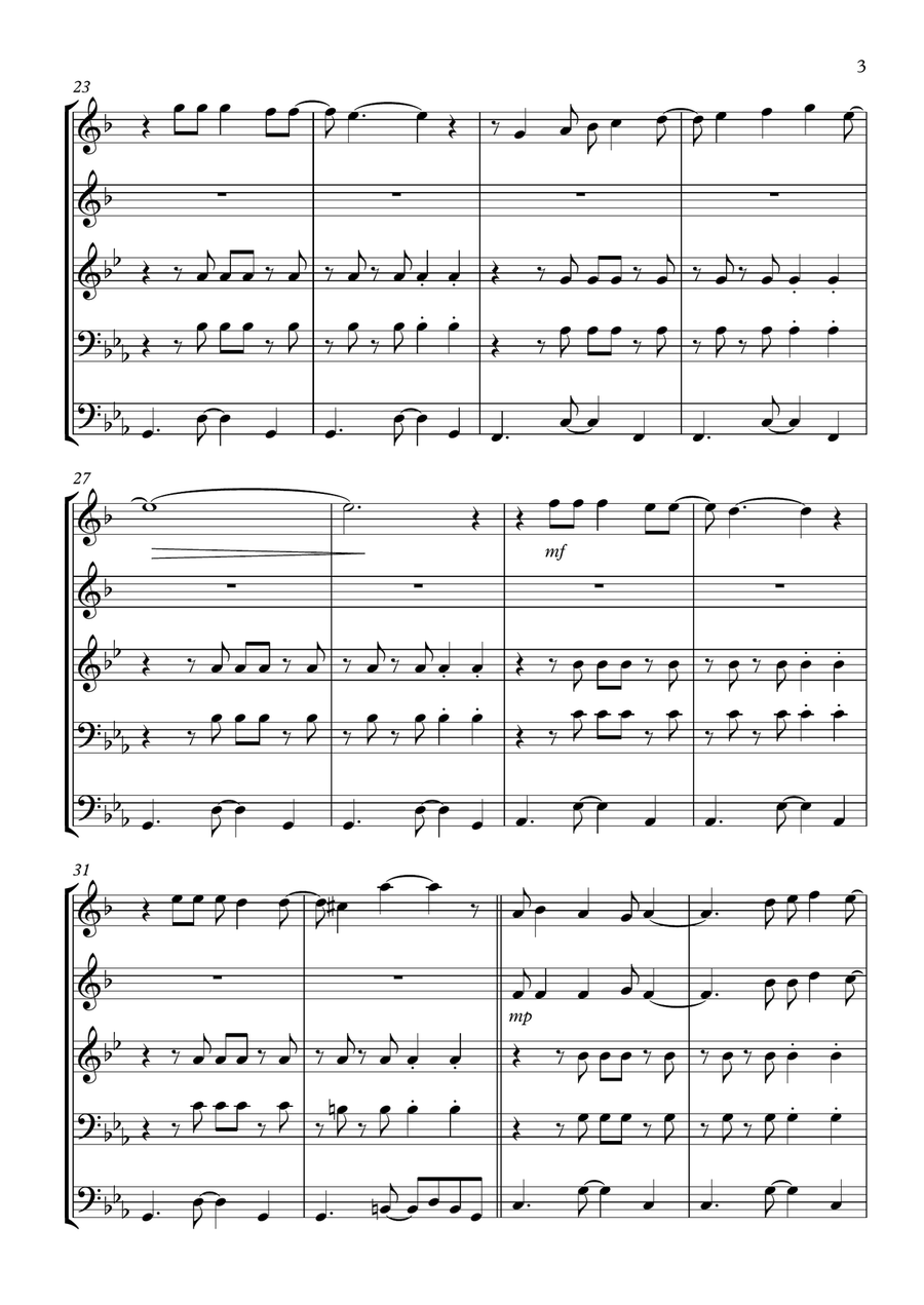 Fandango Brass Ensemble scores gallery preview page 3