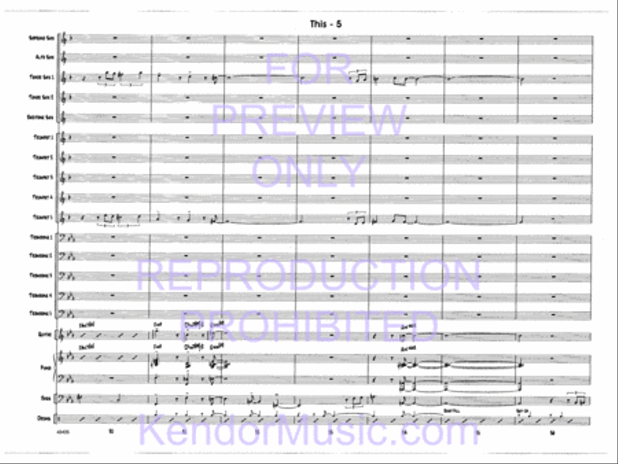 This Jazz Ensemble scores gallery preview page 7