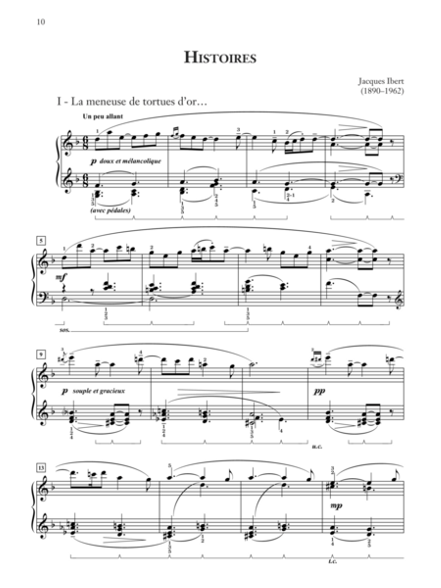 Histoires Small Ensemble scores gallery preview page 2