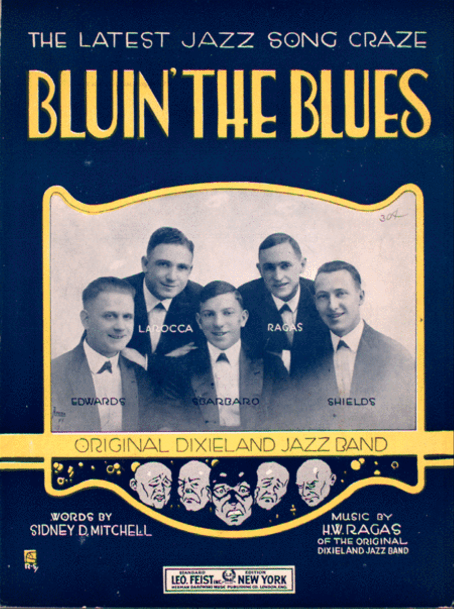 Bluin' the Blues. Song and Fox Trot Voice scores gallery preview page 1