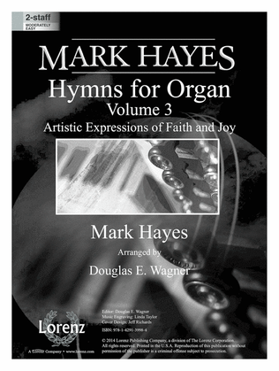 Book cover for Mark Hayes: Hymns for Organ, Vol. 3 (Digital Delivery)