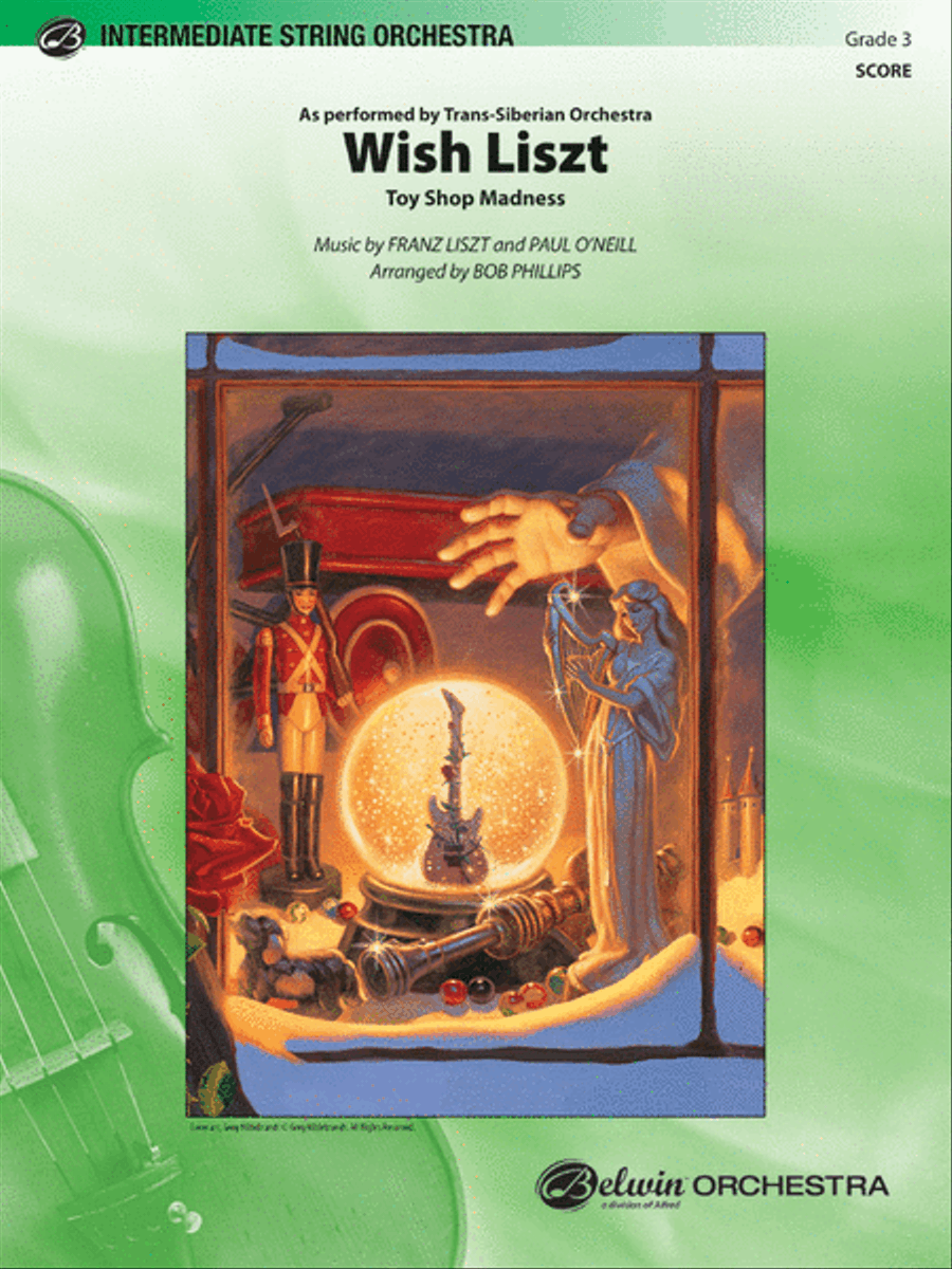 Wish Liszt Wish Liszt String Orchestra scores gallery preview page 1