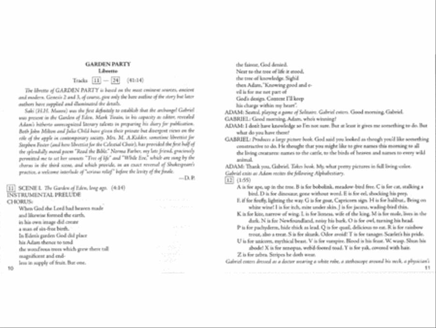 Daniel Pinkham: Two One-Act Operas CD scores gallery preview page 7