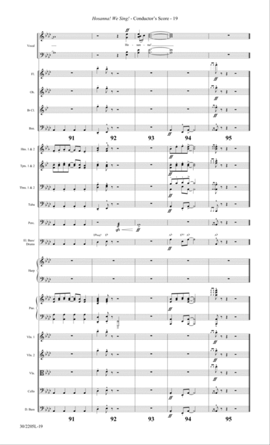 Forsaken Choir scores gallery preview page 21