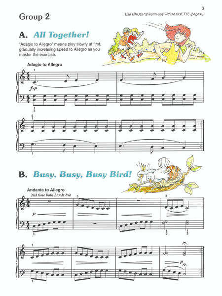 Alfred's Basic Piano Prep Course Technic, Book E