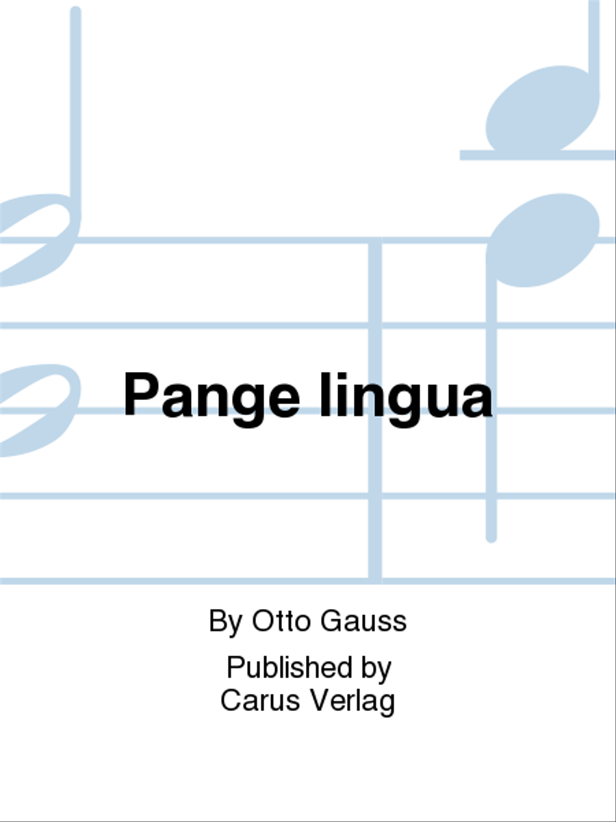 Pange lingua