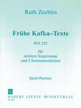 Frühe Kafka-Texte WN 222