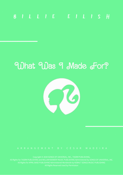 What Was I Made For? image number null