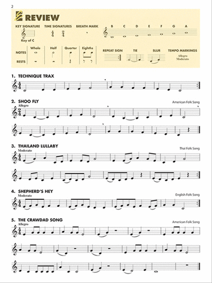Essential Elements for Band – Book 2 with Online Resources Concert Band Methods scores gallery preview page 2