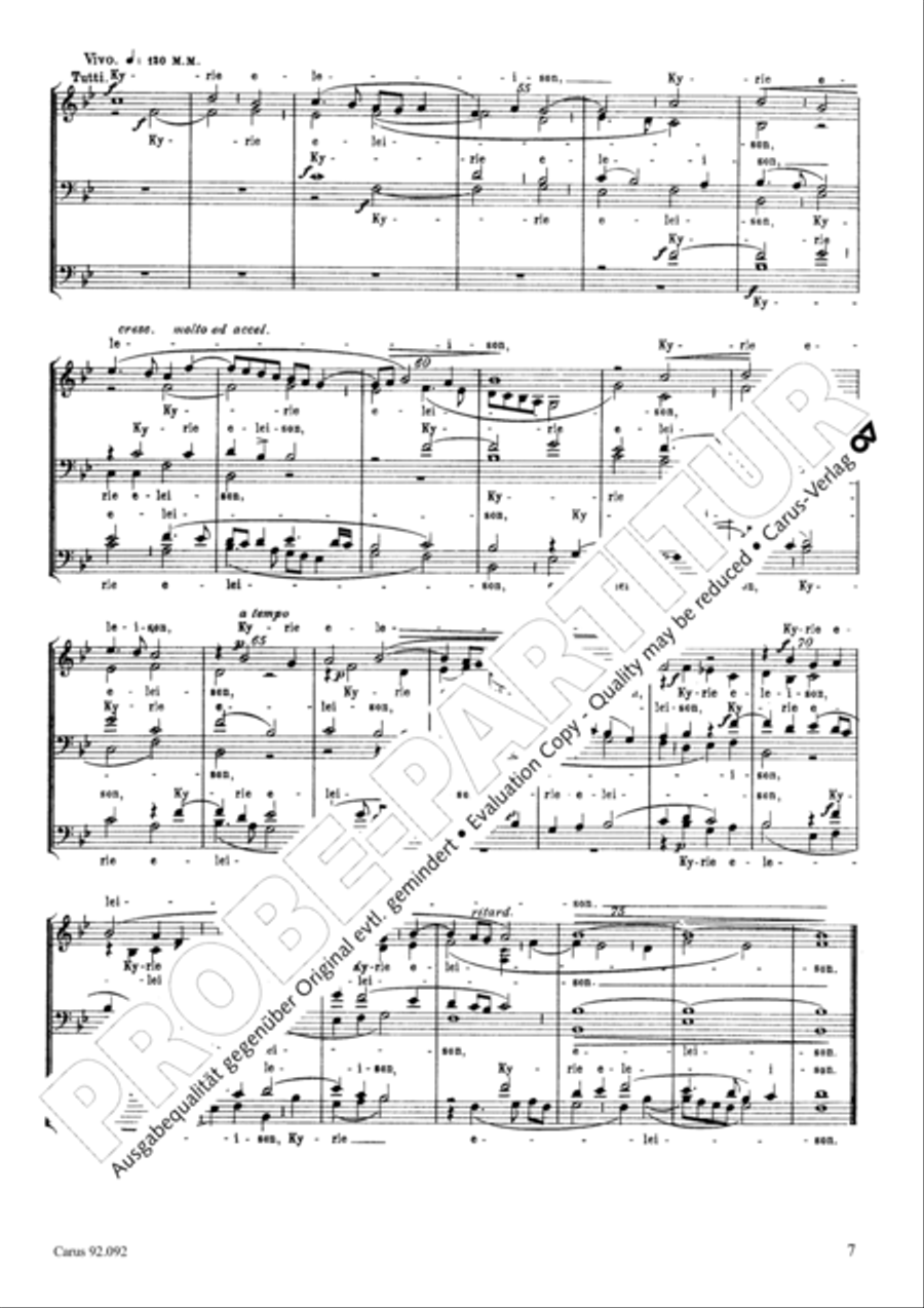 Missa Papae Marcelli Missa Papae Marcelli Choir scores gallery preview page 4