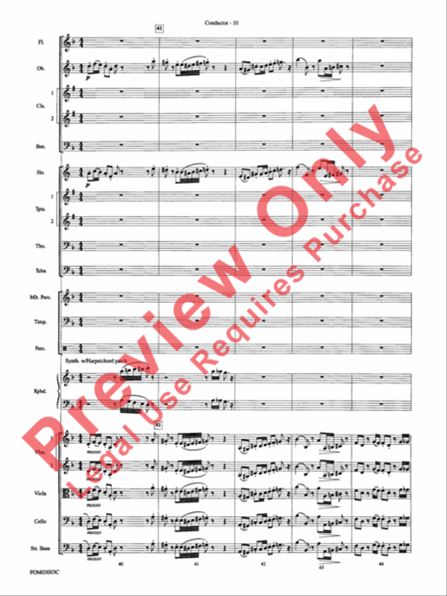 Harry Potter and the Chamber of Secrets, Themes from Full Orchestra scores gallery preview page 12