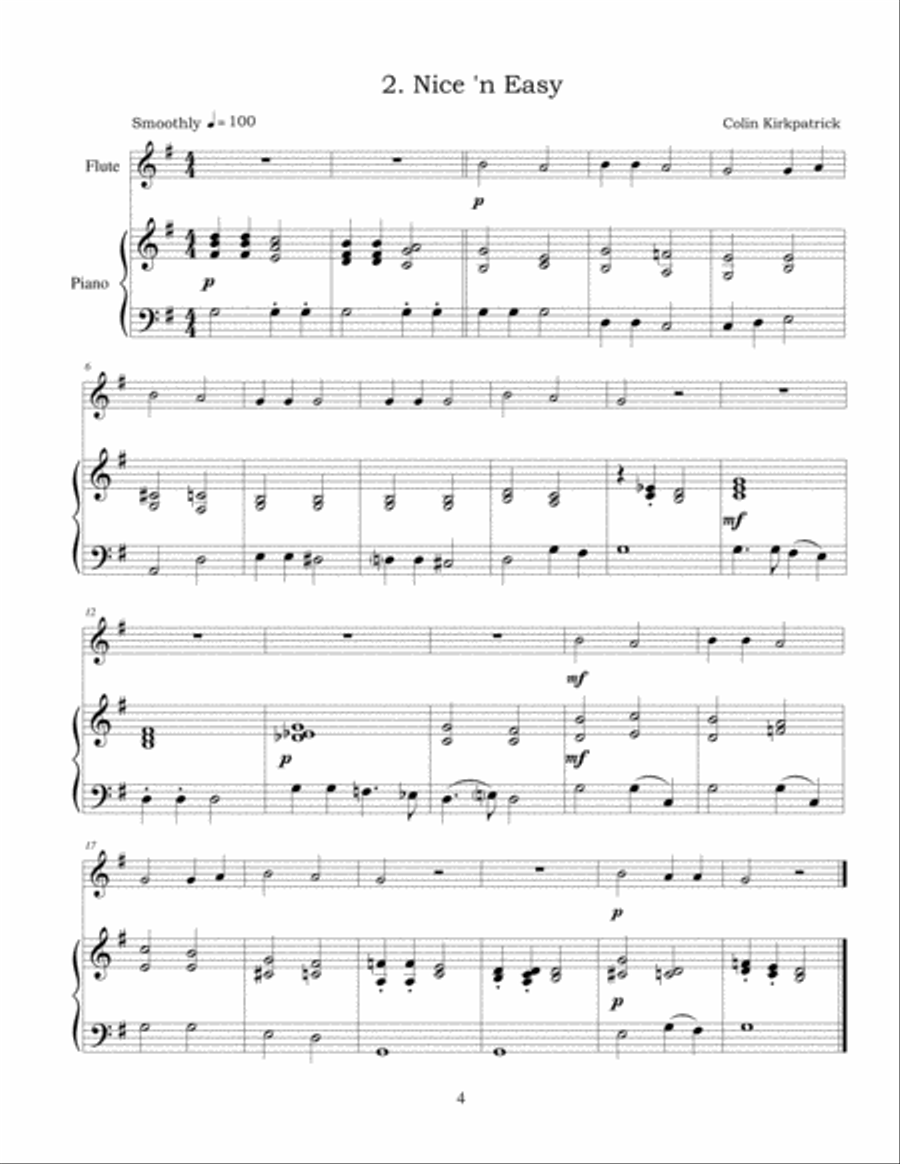 My Flute and Me Flute Solo scores gallery preview page 5