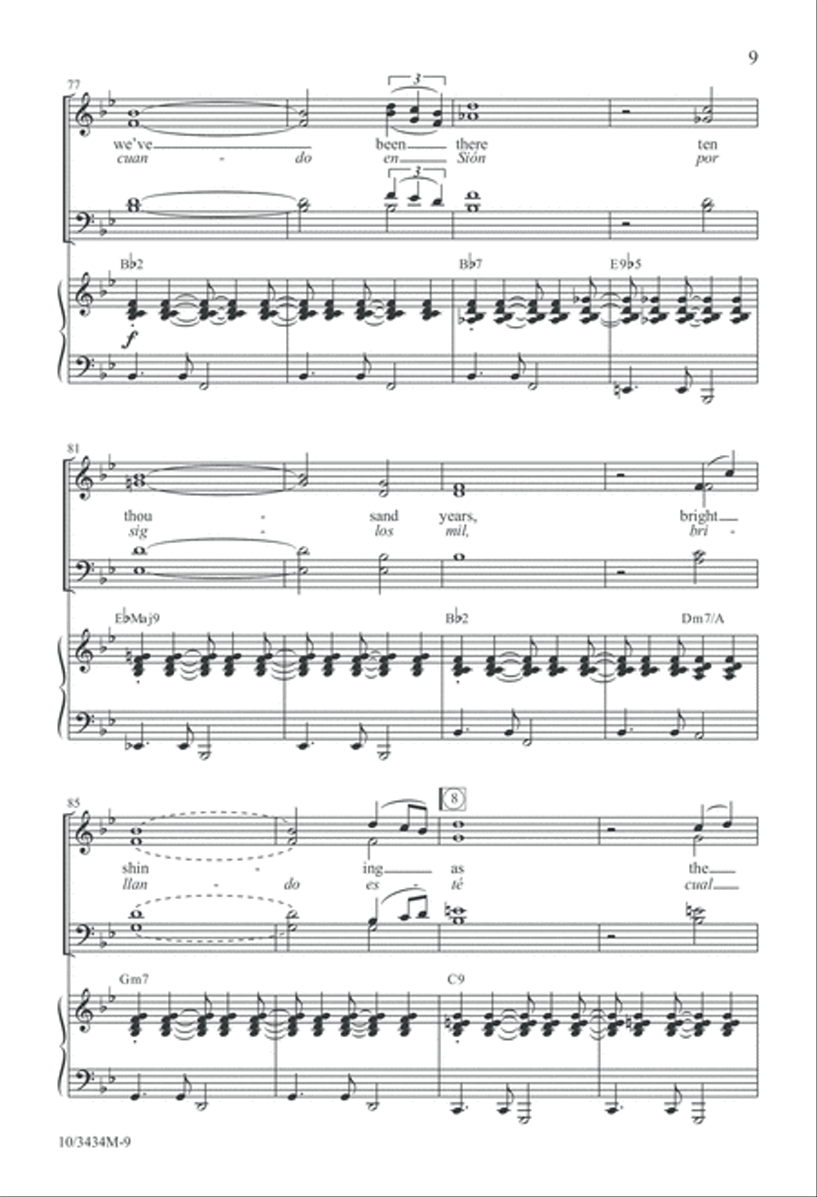 How Sweet the Sound How Sweet the Sound 4-Part scores gallery preview page 10
