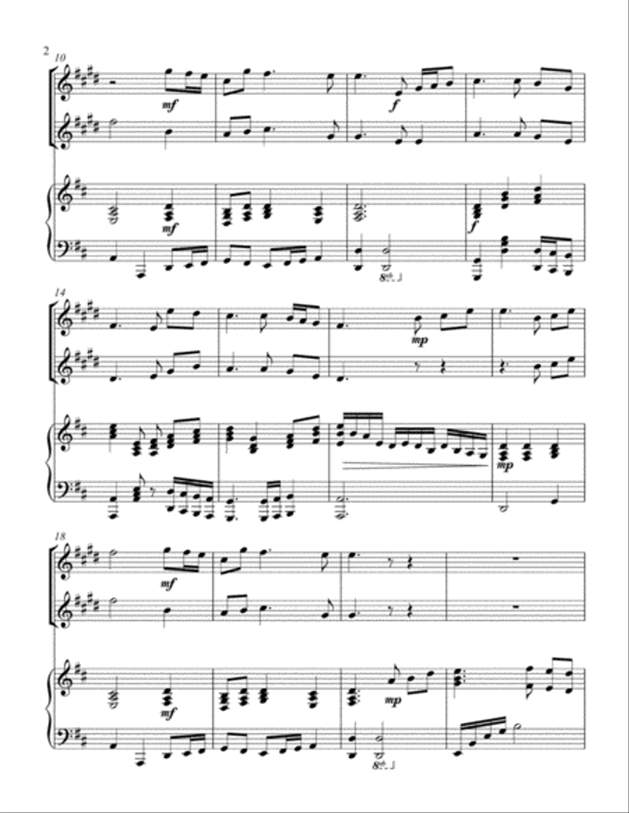 In Christ Alone Clarinet scores gallery preview page 3