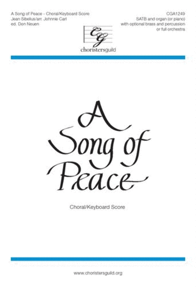 A Song of Peace - Orchestral Score and Parts image number null