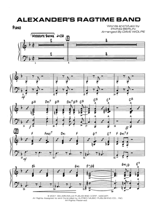Alexander's Ragtime Band: Piano Accompaniment