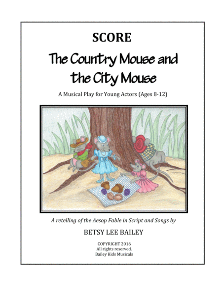 The Country Mouse and the City Mouse Score Package image number null