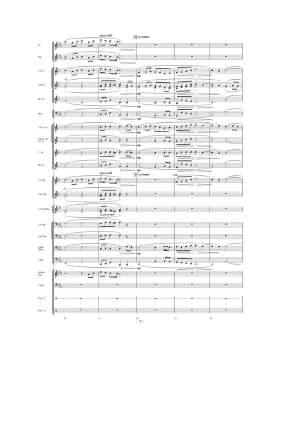 Whither Must I Wander? Concert Band scores gallery preview page 6