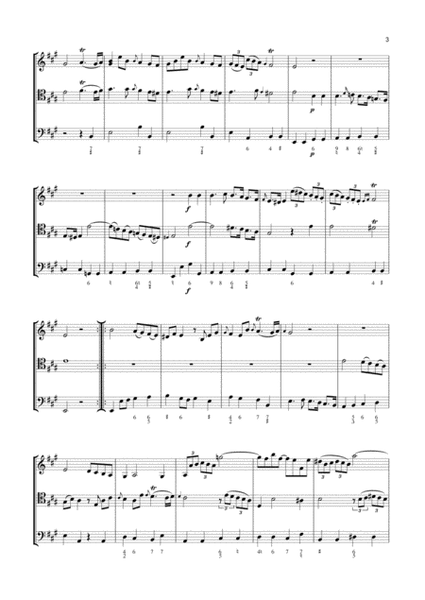 Abel - 6 Trio Sonatas for a violin, violoncello, with thorough base for the harpsichord, WK 86-91 ;