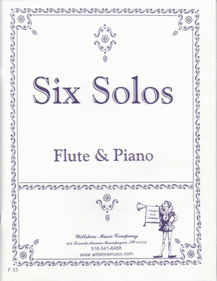 Book cover for Six Solos