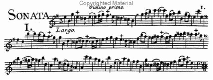 Three and four-part sonatas 4-Part scores gallery preview page 2