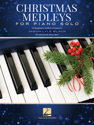 Book cover for Christmas Medleys for Piano Solo