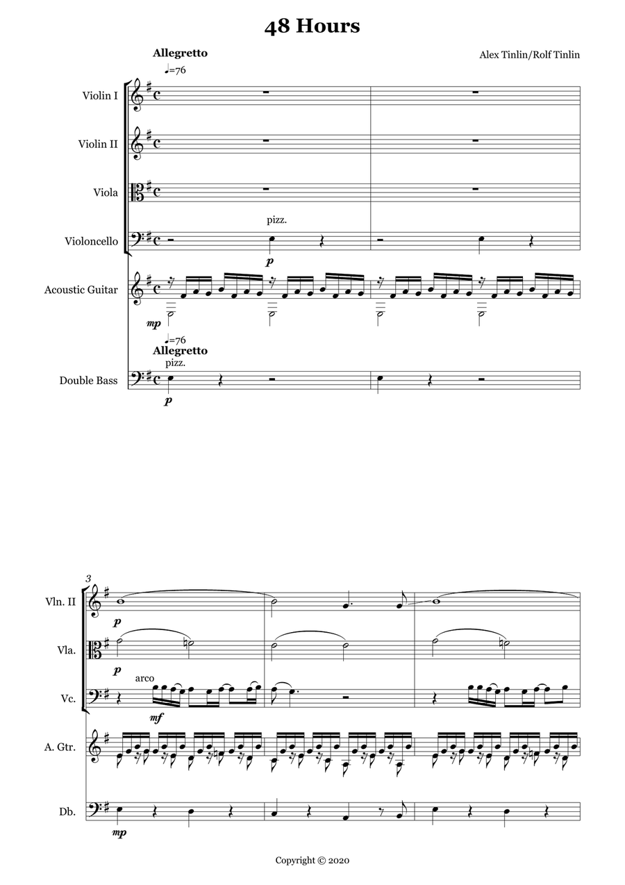 48 Hours Small Ensemble scores gallery preview page 2