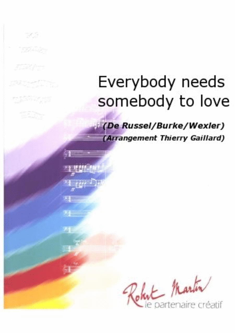 Everybody Needs Somebody To Love Concert Band scores gallery preview page 1