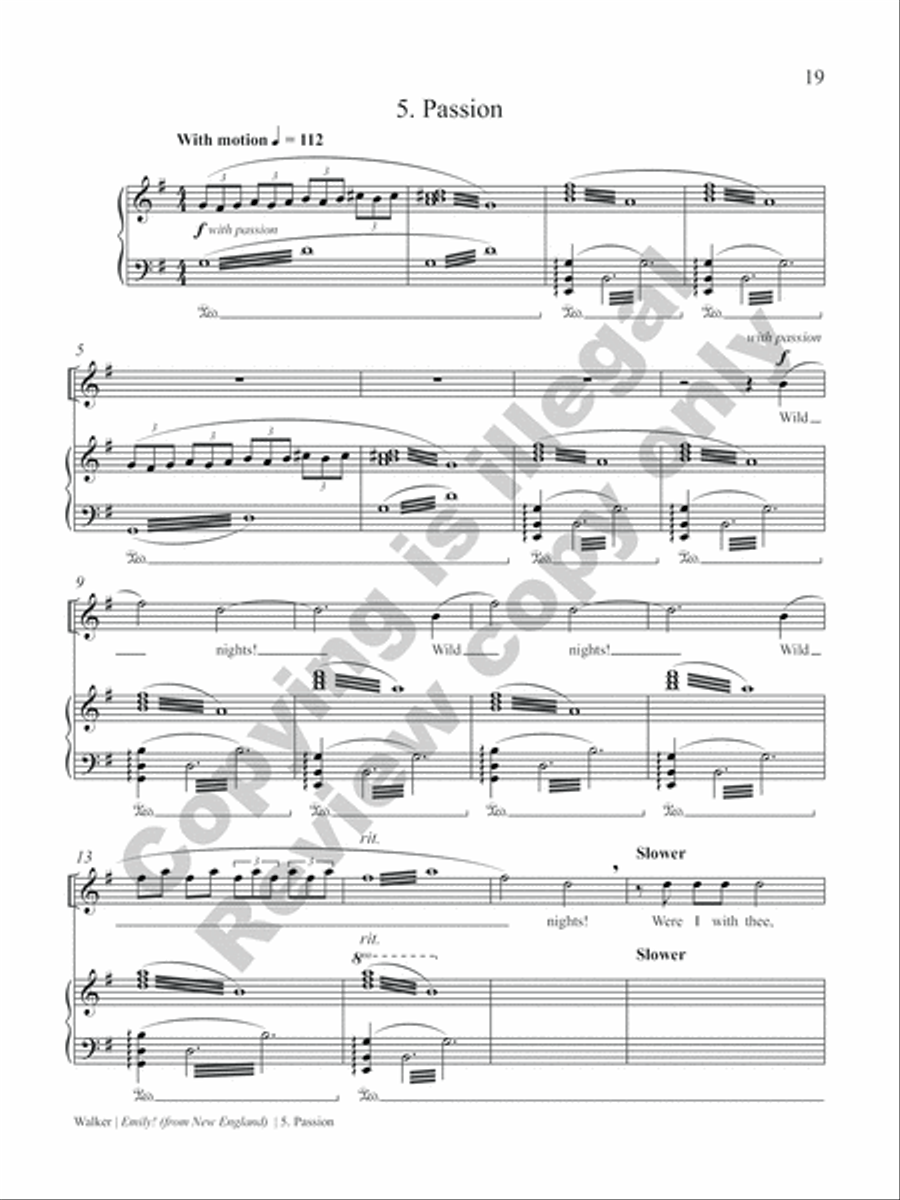Emily! (from New England) Soprano Voice scores gallery preview page 12