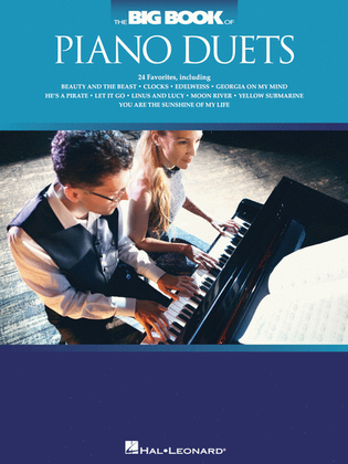 Book cover for The Big Book of Piano Duets