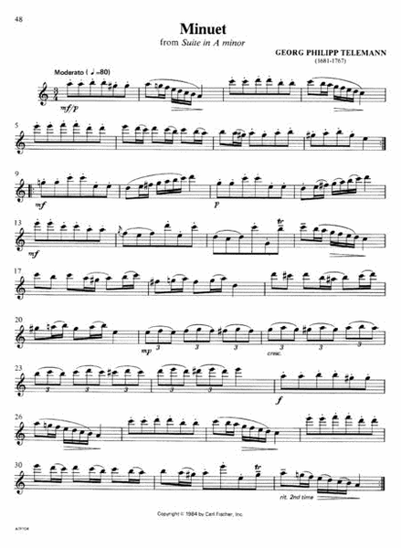 Solos for Flute Flute Solo - Sheet Music