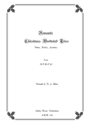 Book cover for Romantic Christmas Trios arr. flute, oboe, clarinet