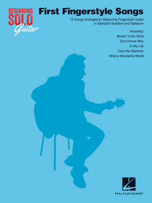 Book cover for First Fingerstyle Songs
