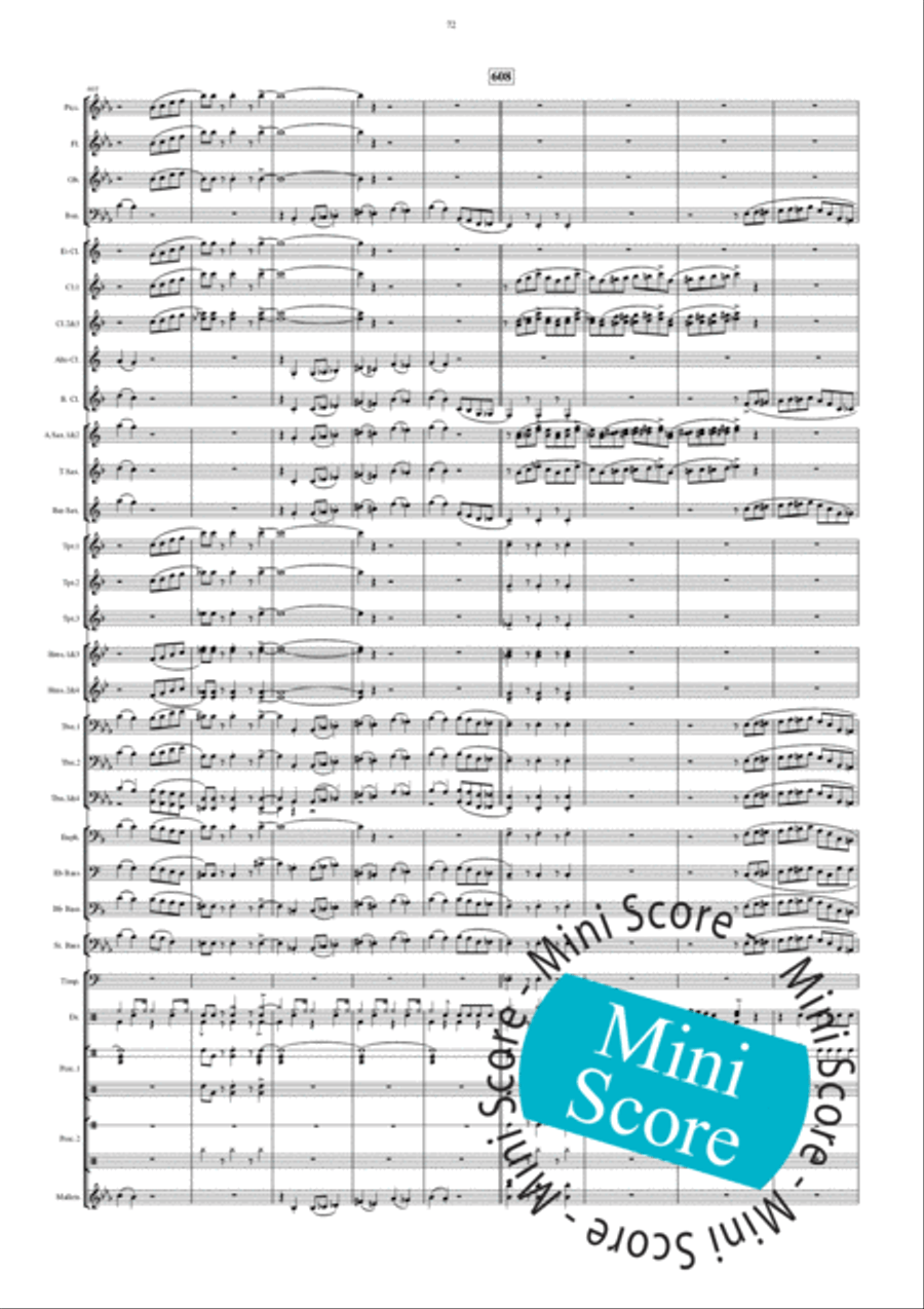 Car Concert Band scores gallery preview page 76
