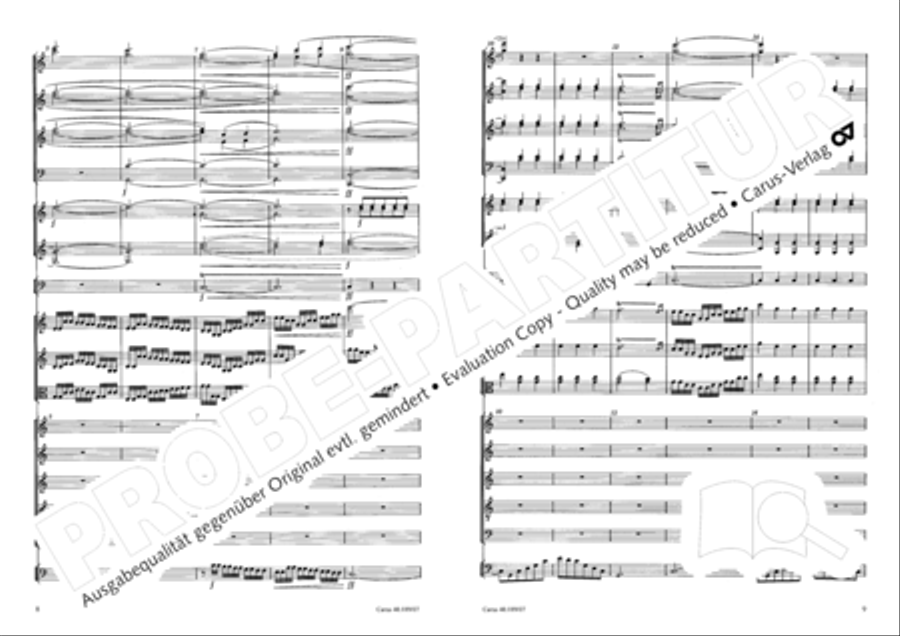 From heav'n on high (Vom Himmel hoch) SSATB scores gallery preview page 6
