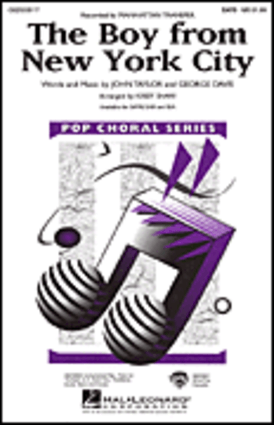 The Boy from New York City Show Choir scores gallery preview page 1