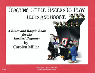 Book cover for Teaching Little Fingers to Play Blues and Boogie - Book only