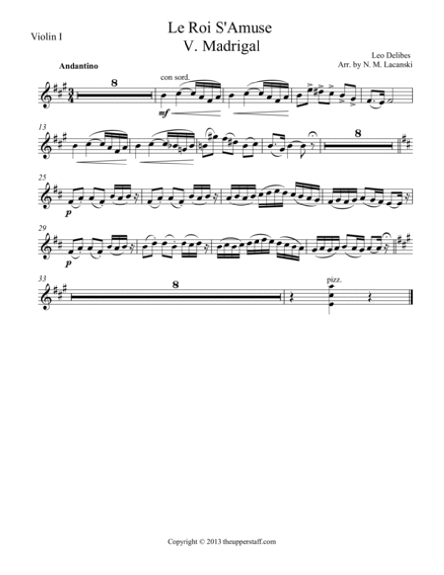 Le Roi Madrigal Choir scores gallery preview page 5