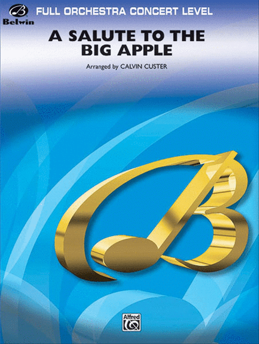 A Salute to the Big Apple Full Orchestra scores gallery preview page 1