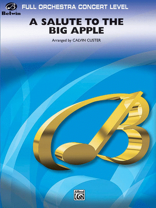 Book cover for A Salute to the Big Apple