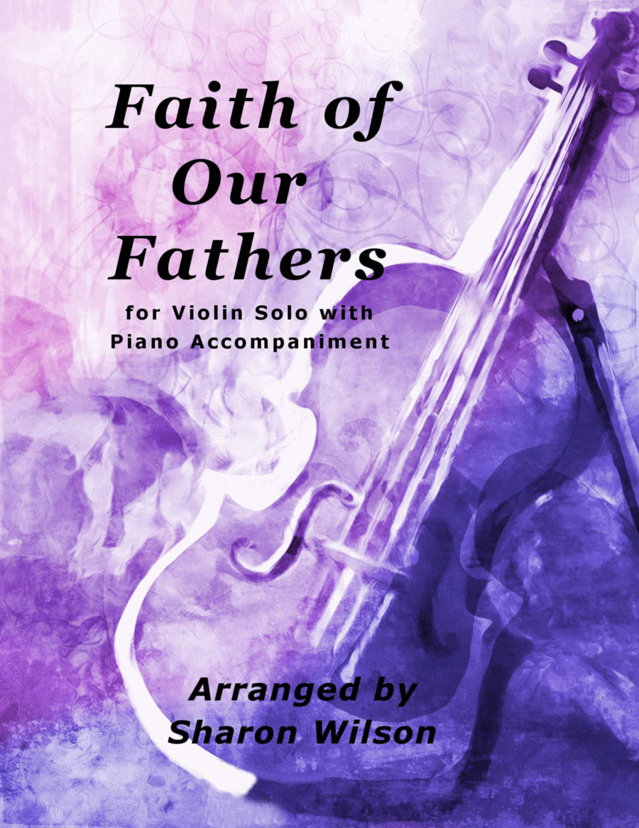 Faith of Our Fathers (Easy Violin Solo with Piano Accompaniment) image number null