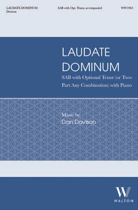 Book cover for Laudate Dominum (SAB with opt. T)