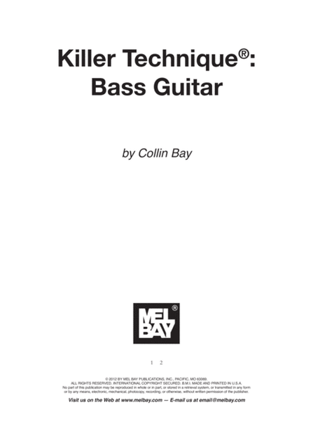Killer Technique: Bass Guitar