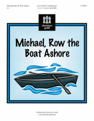 Book cover for Michael, Row the Boat Ashore