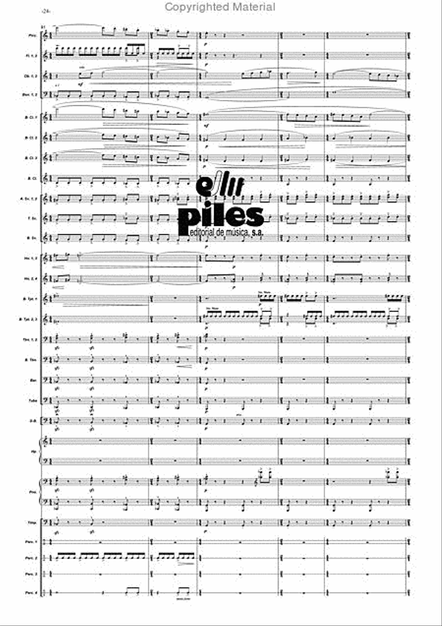 Duende Duende Concert Band scores gallery preview page 25
