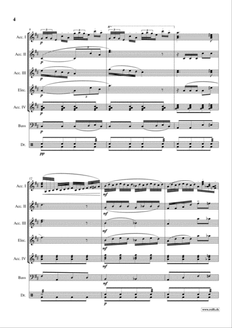 Tango Tango Accordion scores gallery preview page 4