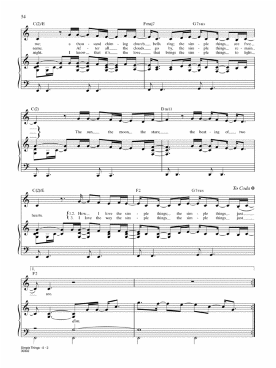 The Essential Jim Brickman Piano, Vocal, Guitar scores gallery preview page 55